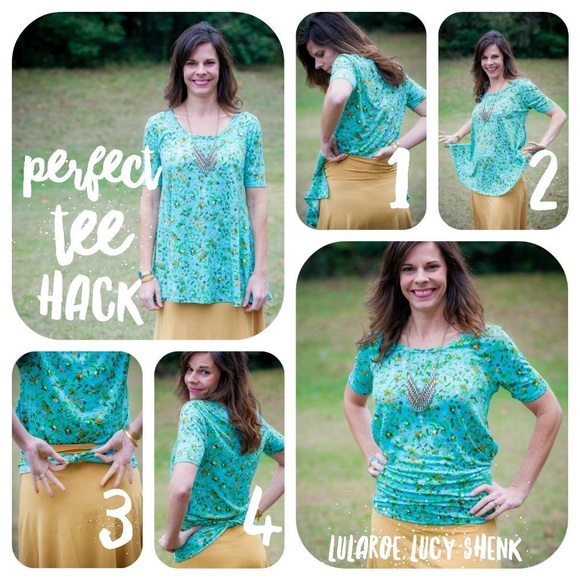 SMALL Perfect T Swing Top Blue RUNS BIG 8-14 NWT - Picture 11 of 11